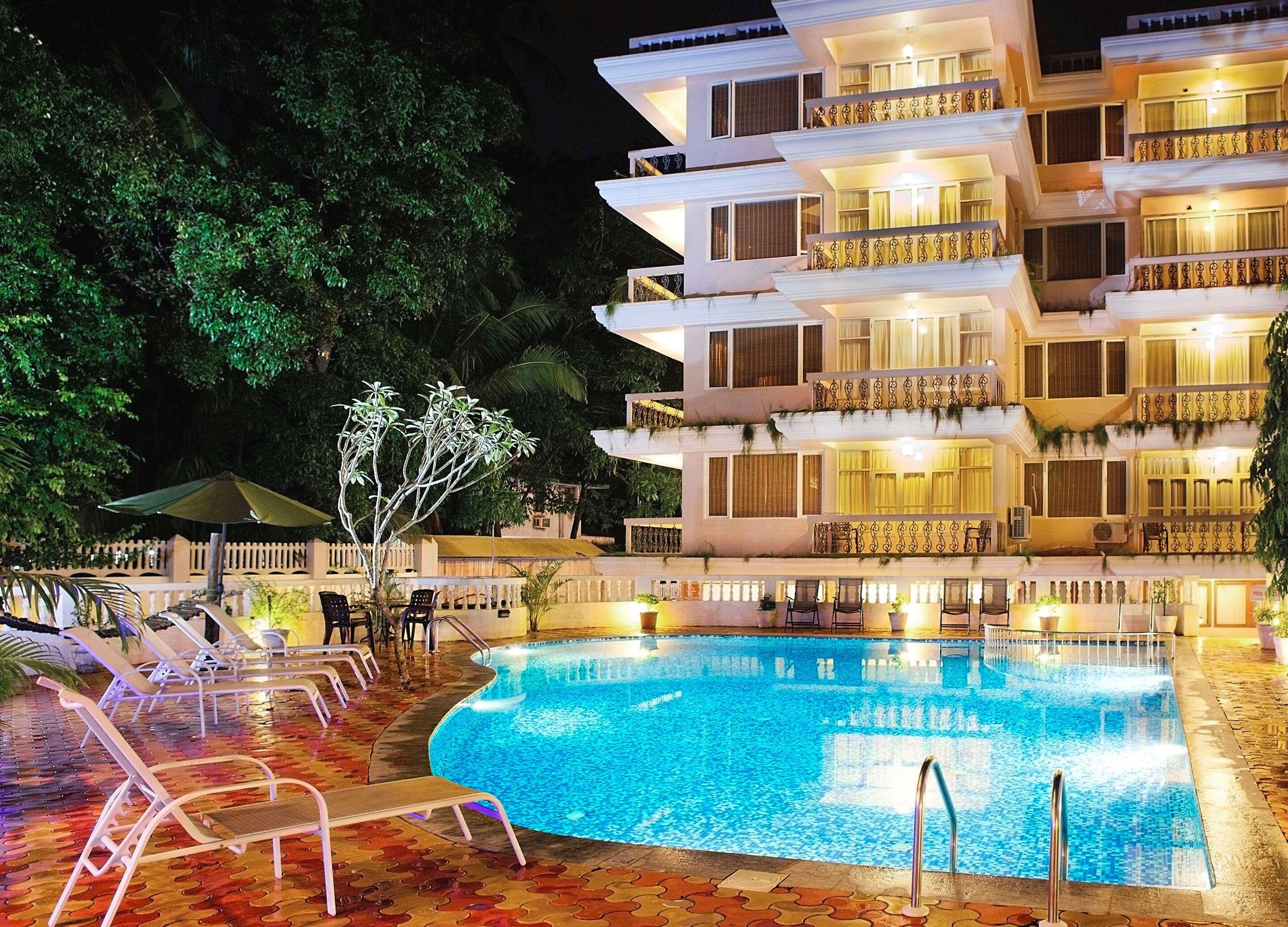 Clarion Hotel Ocean Palms Goa Calangute Exterior foto